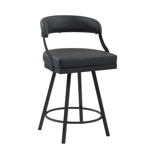 Gabrial Swivel Stools - Black